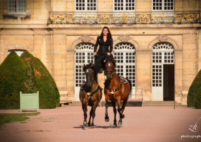 Gilliane SENN et ses chevaux